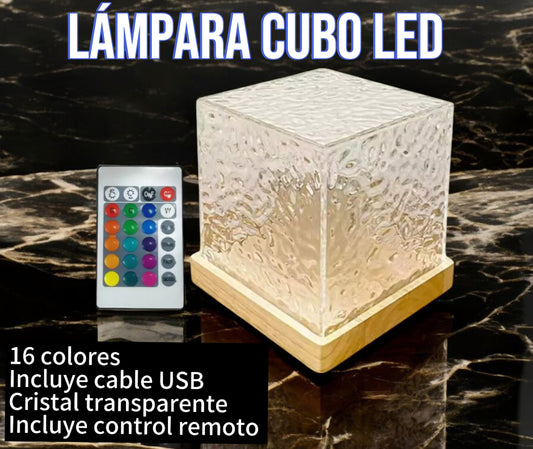 Lámpara Led Cubo